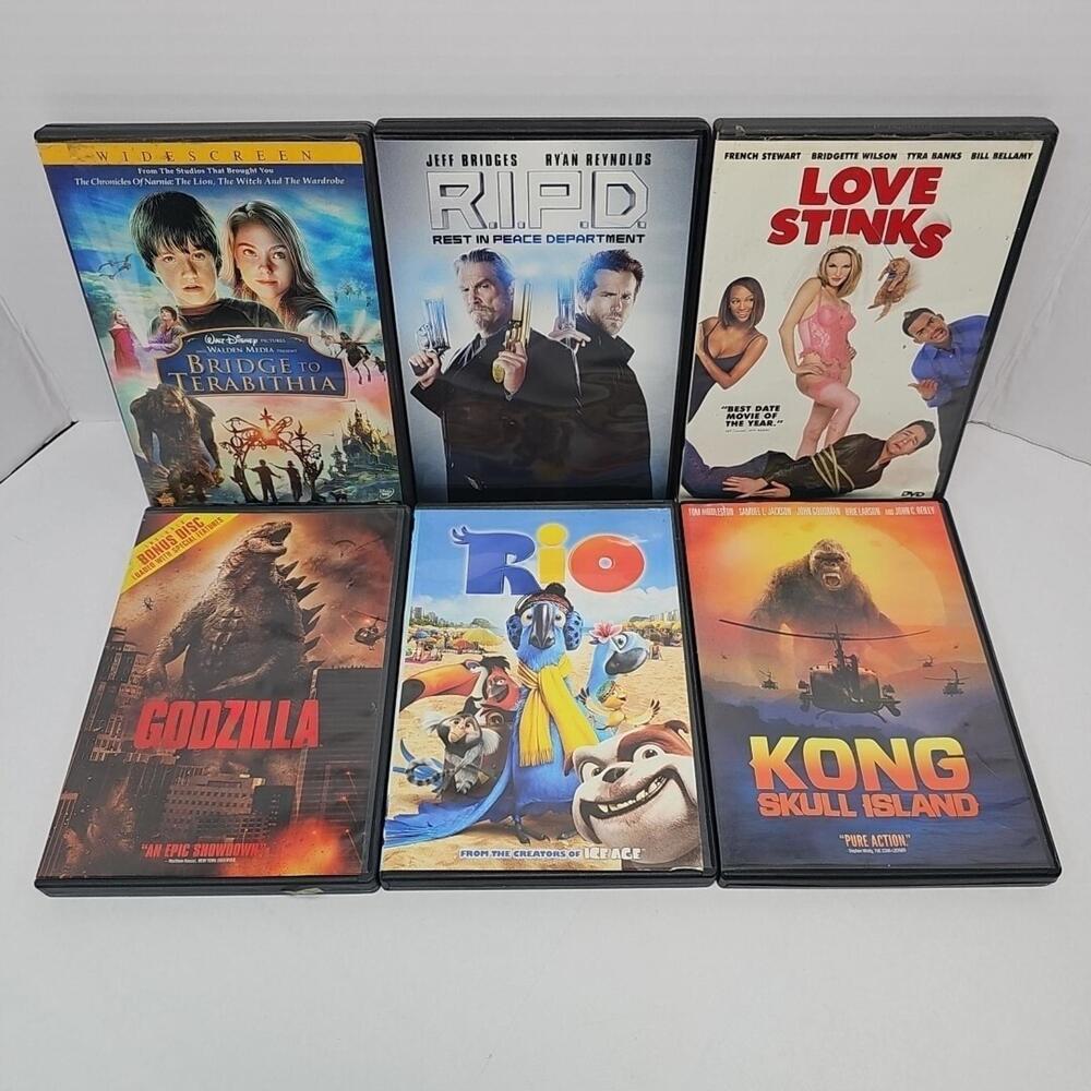 Lot of 6 DVDs Movies